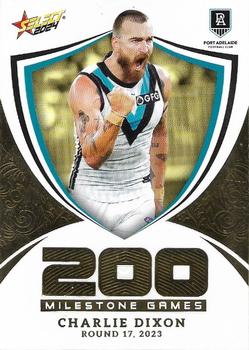 2024 Select AFL Footy Stars - Milestone Games #MG73 Charlie Dixon Front
